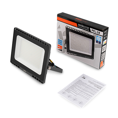 Прожектор светодиодный PFL-S8 100w 6500K LOWTEMP 120° IP65